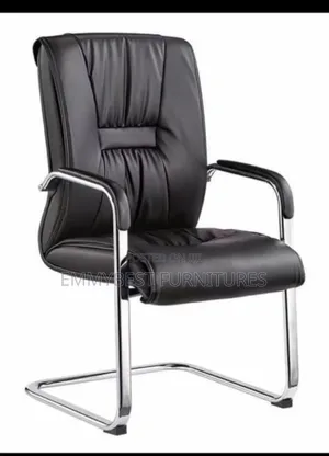 Standard Quality Leather Visitor Chair.