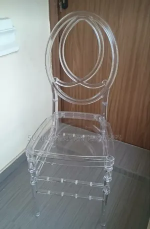 Quality Imported Acrylic Chalivary Events Chair
