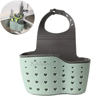 Sink Faucet Caddy Sponge Holder With Adjustable Strap