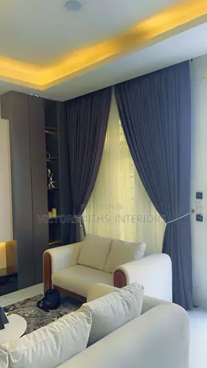 Luxury Curtains Drep and Dining Set