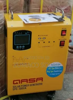 Best Standard 500watts Gasa Solar Generator With Panel