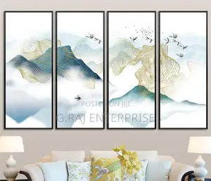 HD Wall 4panel Frames Home Office in Lagos