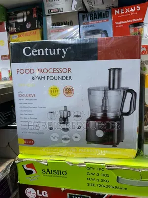Centtury Food Processor/Blender And Yam Pounder - 11 In 1