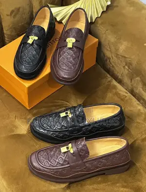 Original Louis Vuitton Luxury Leather Shoe Collections