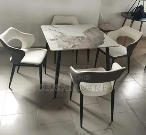 High Quality Marble Dining Table and Chairs