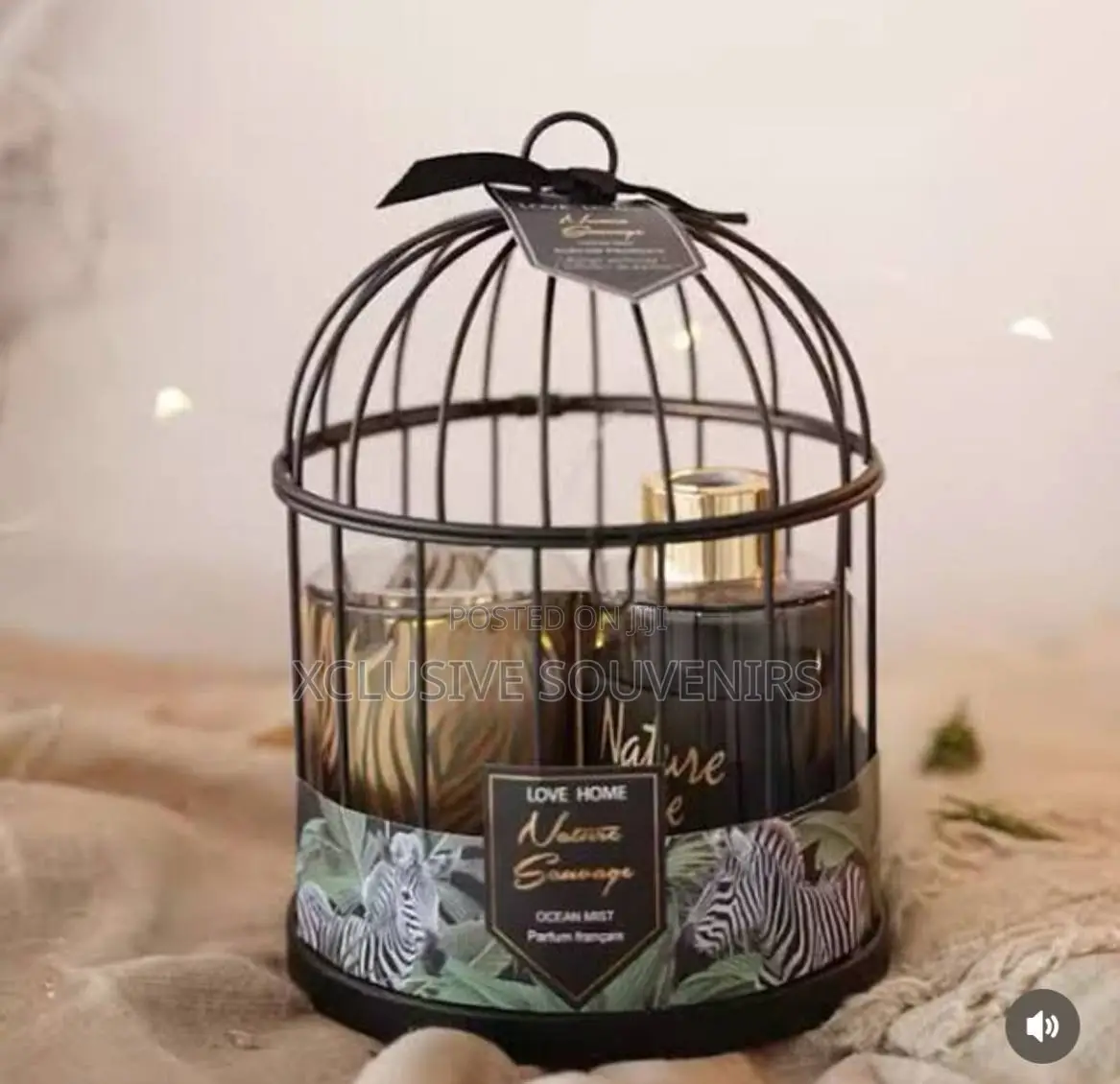 Diffuser Scented Candle Nature Savage Gift Set