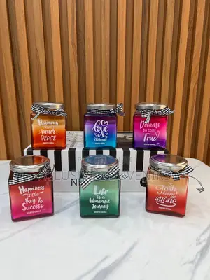 Ribbon Scented Candle With Lovely Scents for Your Home, Spa