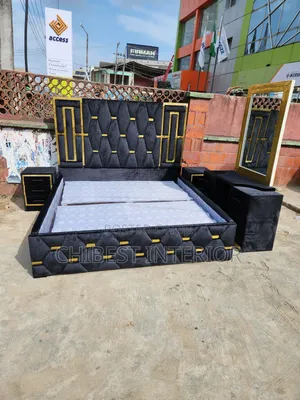 Luxury Padded 6by6 Set of Bed.