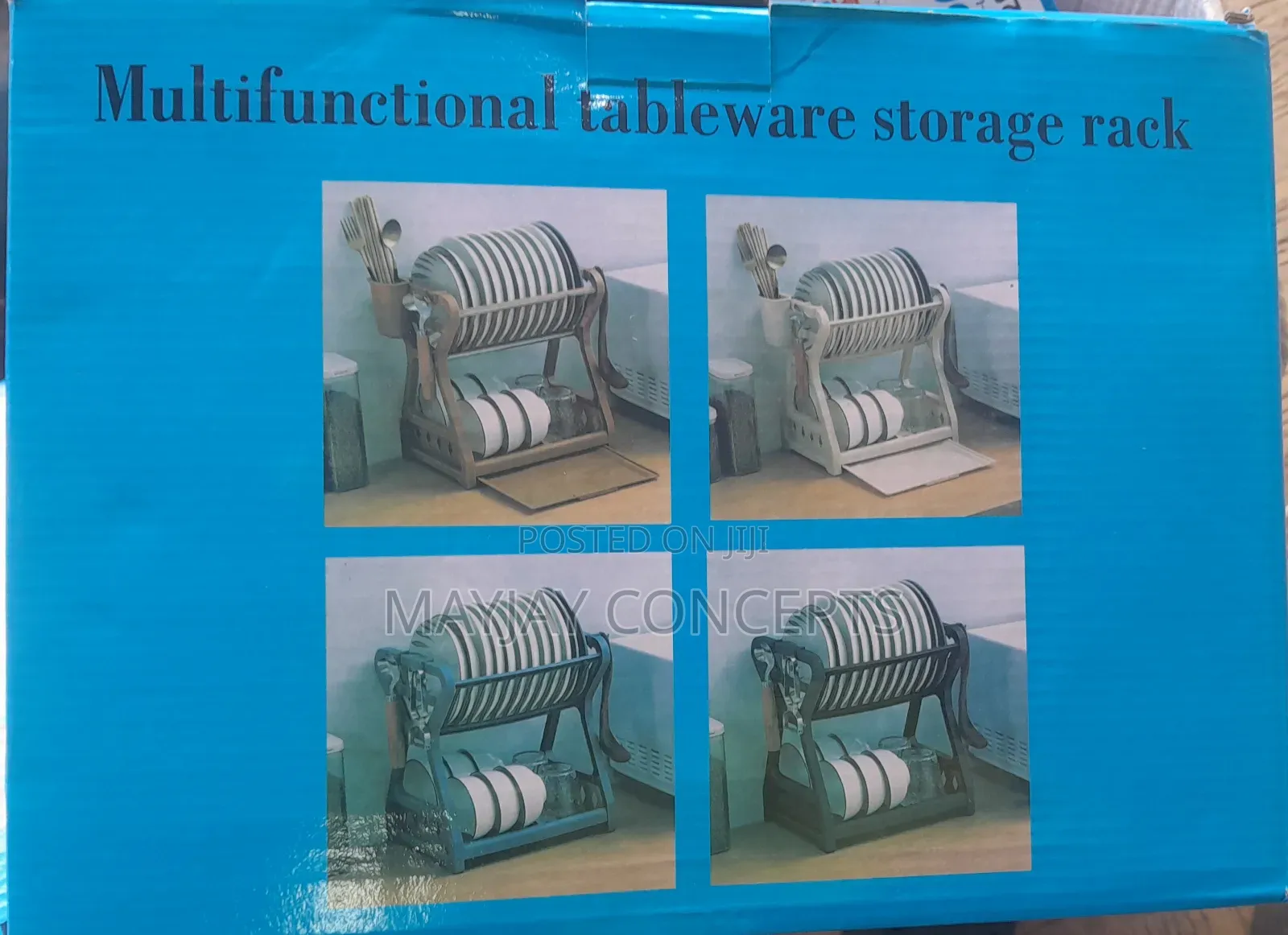 Multifunctional Storage Plate Rack