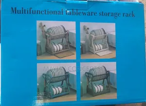Multifunctional Storage Plate Rack