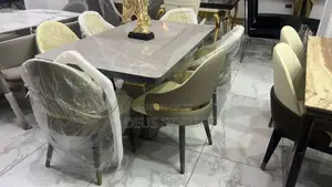 Luxury Marble Tiles Dining Table