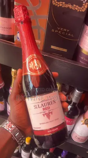 St Lauren Sparkling Red Grape Fruit Drink - 75cl X 12 Bottle