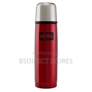 Genuine Thermos 500ml Light Compact Vacuum Steel Flask Red