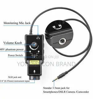 Saramonic Smartrig+ Two-Channel Mic Guitar Interface.