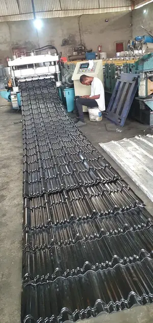 Long Sparn Design Oven Baked Aluminium Roofing Sheets