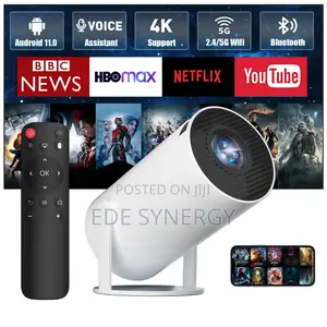 Smart Mini Portable Projector Compatible With Android iPhone
