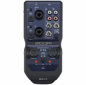 Zoom U-44 Portable 4×4 USB Handy Audio/Midi Interface