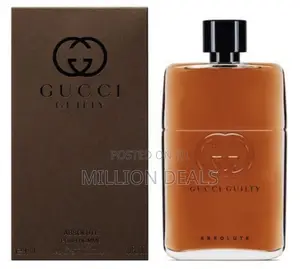 Gucci Guilty Absolute Edp 90ml Perfume for Men