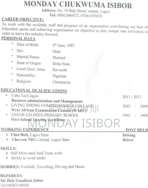 Corporate Driver - Executive
