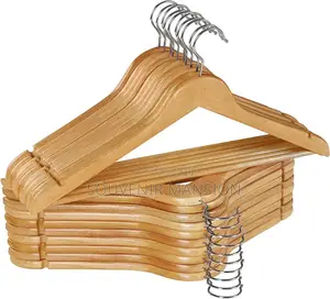 Wooden Cloth Hanger 10pcs