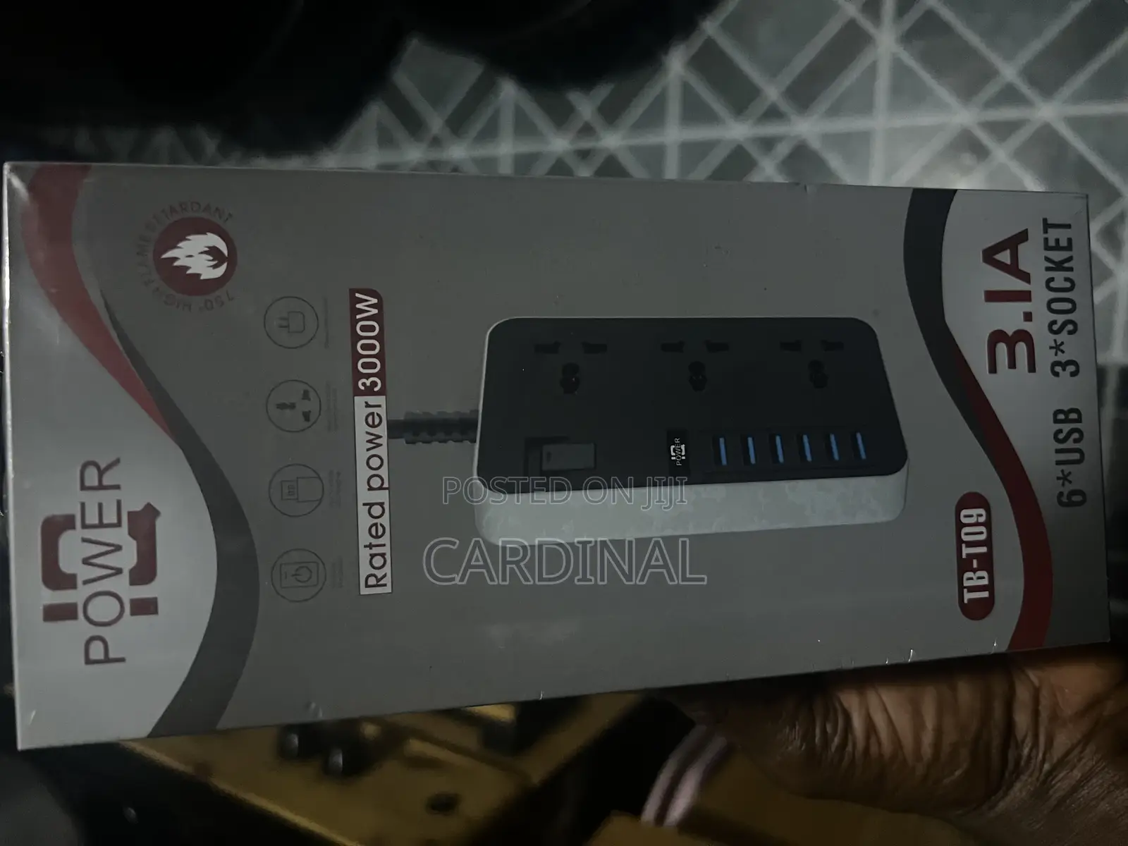 6 USB 3 Socket Power Surge
