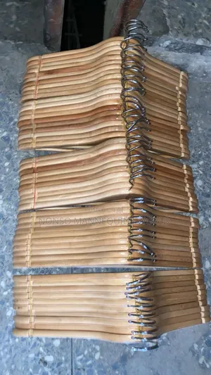 Packs of Wooden Clothing Hangers