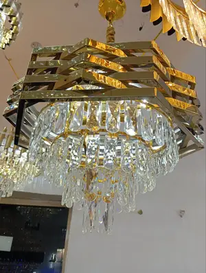 Massive  Crystal Chandelier Light