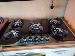 5 Burner Glass Hob