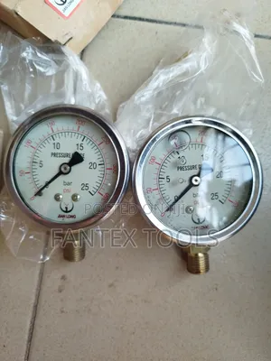 Pressure Gauge 25 Bar 350 Psi