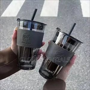 Drink Cup With Straw