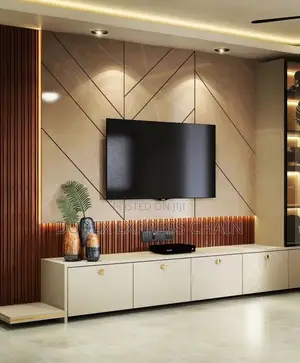 Panel Fitted Modern Tv Console- Dorex _interiors