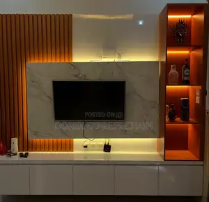Dorex Customizable Full-Wall TV Console