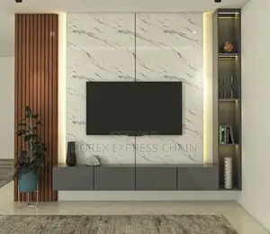 3D Visualization (TV Console) Dorex Interiors Where Magic Ha