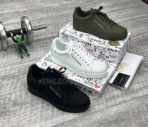 Original Dolce Gabbana Portofino Sneakers in 3 Colors