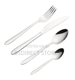 Dunelm Simplicity Everyday 16pcs Stainless Steel Cutlery Set