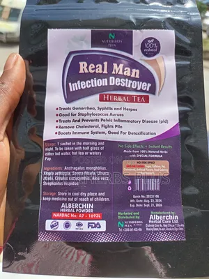 Real Man Infection Destroyer Tea Powerful Treatment for STDS