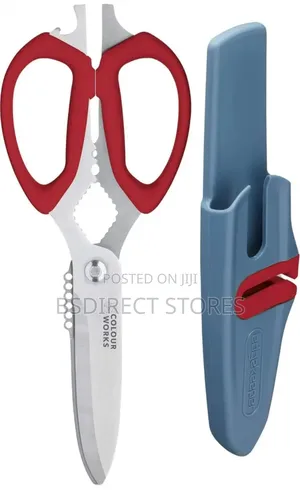 Colourworks 10in1 Multi-Function Kitchen Scissors Edgekeeper