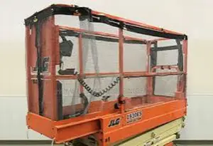Wide Platform Scissor Lifts for Construction Garage Storage