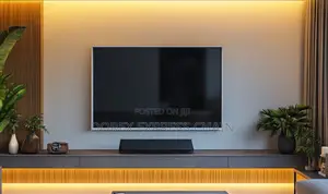 Extra-Wide Floating Console With Down Shelving
