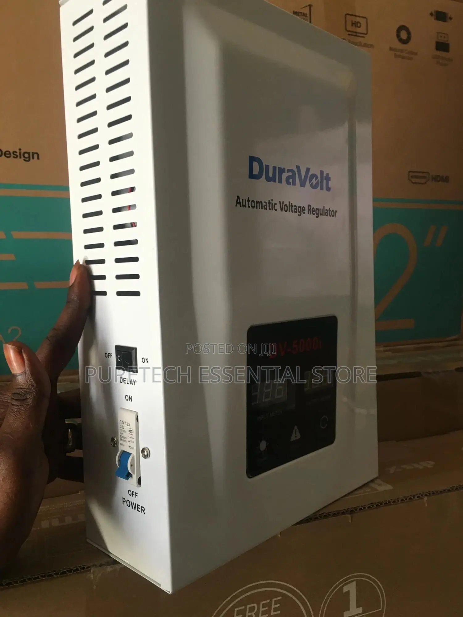 Duravolt 5000volt Wall Mountable Stabilizer