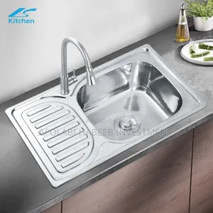 Wash Hand Basin Single Bowl Stainless Steel Kitchen Sink