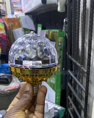 LED Rotating Bulb Light