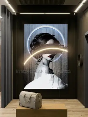 Modern Led Art Decor Wall Flame