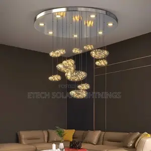 Modern Led Water Drop Design Living Room Staircase Light