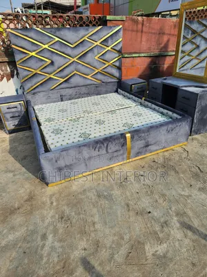 Dark Grey 6by6 Bed Set