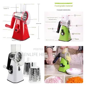 Tabletop Drum Grater/Shedder/Slicer