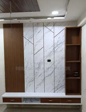 Fluted Tv Console