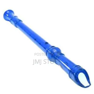 Transparent Descant Flute Recorder With Fingering Chart