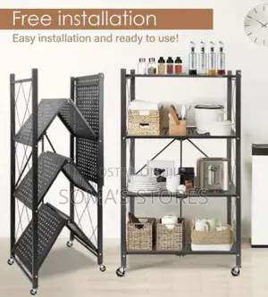 Four Layer Collapsible Storage Rack