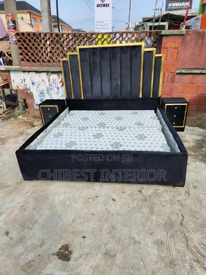 Upholstery Padded 6by6 Bed Stand